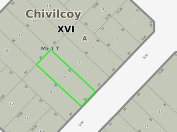 Terreno en venta - 300 mts2- Chivilcoy