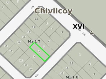 Terreno en venta - 300 mts2- Chivilcoy