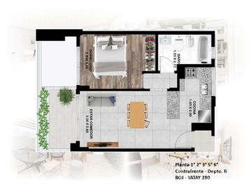 Departamento de dos ambientes en venta- Moron Sur