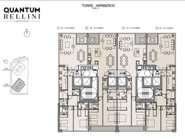 Quantum Bellini  - A estrenar-  4 amb de 160 m2 - Piso Alto