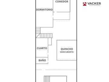 Venta casa de 2 dormitorios APTO CRÉDITO en barrio Sarmiento