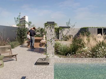 Departamento 4 ambientes | con terraza y piscina | Casas Urbanas Zapiola | En pozo