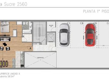 2 AMBIENTES A ESTRENAR EN BELGRANO!