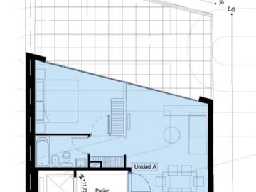 Departamento en  Juncal 1600 - 80 m2 - 2 ambientes - A estrenar