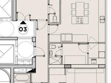 Quantum Bellini  - A estrenar-  4amb C/Dep - 210Mts2. - Piso altoTorre Libertador