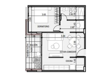VENTA - Departamento 1 Dormitorio, Amenities - Apto Blanqueo - Frente Parque - Galinda, Funes