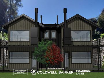 VENTA Casa pozo 2 dormitorios 77m2 con arroyo 100% Financiada Epulafquen Villa la Angostura