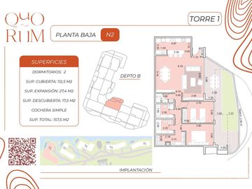 Departamento en venta de 3 ambientes en Nuevo Quilmes con excelente calidad constructiva