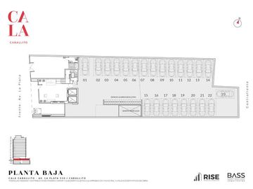 Av. La Plata 350 - CALA CABALLITO - 2 amb con balcón y patio P. Rivadavia