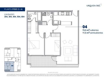 Divino 3 Ambientes a estrenar - 2 Baños - Balcon Aterrazado - Amenities - Opcional Venta Cochera