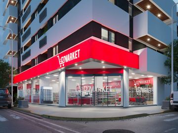 Departamento a estrenar frente con balcón y amenities sobre Avenida Colón