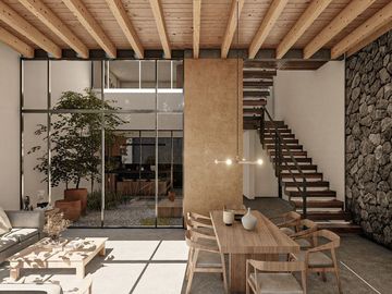 Venta Casa Ecológica en condominio, San Pedro Mártir, Tlalpan