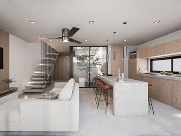 Townhouse, conkal, Mérida.