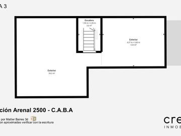 VENTA - Departamento en DUPLEX TIPO LOFT con TERRAZA PROPIA y COCHERA en Palermo
