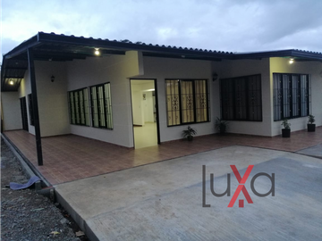 LUXA VENDE CASA EN VEREDA LAME. MAS LOTE CONTIGUO