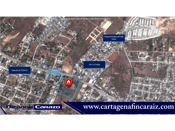 Vendemos excelente lote suelo-urbano en Turbaco