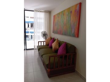 Apartamento Turístico con Vista al Mar en primera Línea Rodadero 036