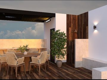Townhouse en venta en zona de cholul