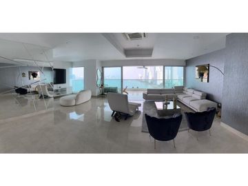 Apartamento Bocagrande sobre la bahia