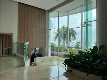 Apartamento Bocagrande sobre la bahia