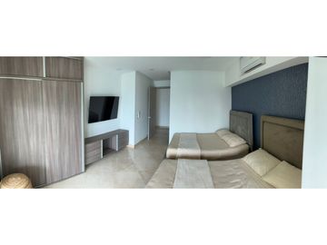 Apartamento Bocagrande sobre la bahia