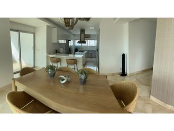 Apartamento Bocagrande sobre la bahia