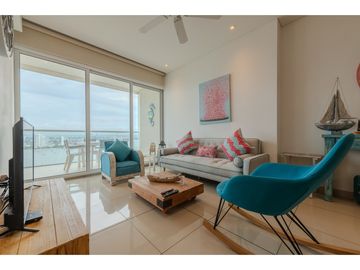 EN VENTA ESPECTACULAR APARTAMENTO TURISTICO EN BOCAGRANDE - H2
