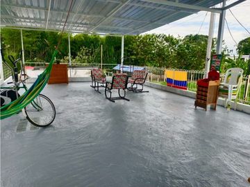 Casa campestre con piscina en venta - Rozo Palmira Valle Colombia