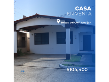 SE VENDE CASA EN BRISAS DEL GOLF
