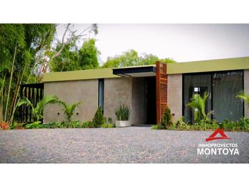 Casa de lujo nueva🔥 en parcelación, vía Armenia