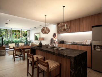 SE VENDE DEPARTAMENTO EN Eklum, Aldea Zama, Tulum, Quintana Roo, 77760, MEX