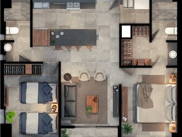 DEPARTAMENTO A ESTRENAR ZONA NACIONES UNIDAS