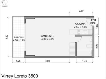 MONOAMBIENTE / VENTA / COLEGIALES A ESTRENAR FRENTE A LA PLAZA VISTA VERDE