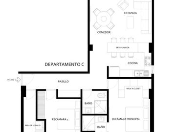 DEPARTAMENTOS de 2 RECÁMARAS con VISTA AL MAR en PREVENTA en LA RIVIERA