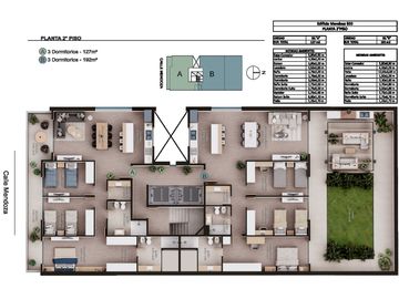 VENTA DEPARTAMENTO 3 DORMITORIOS CENTRO MENDOZA 850