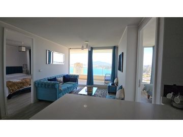 Amplio Departamento con Vista al Mar