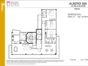 Departamento  en venta en Olivos, piso alto 4 ambientes