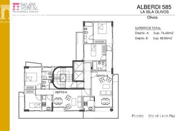 Departamento  en venta en Olivos, piso alto 4 ambientes