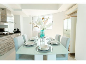 Apartamento Bocagrande vista al mar y centro amurallado