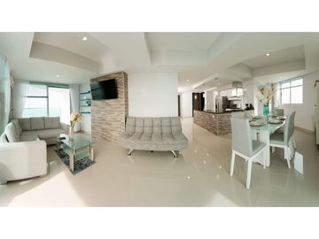 Apartamento Bocagrande vista al mar y centro amurallado