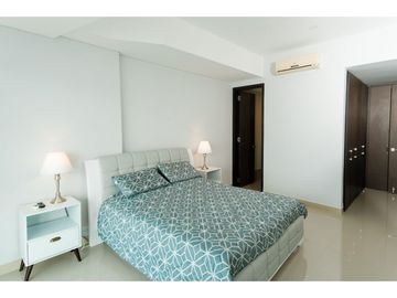 Apartamento Bocagrande vista al mar y centro amurallado