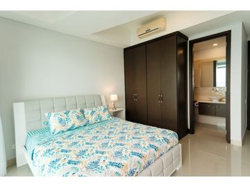 Apartamento Bocagrande vista al mar y centro amurallado