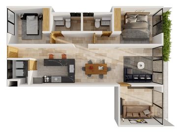 Departamento en venta en Santa María Nonoalco