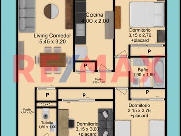 Venta depto PH 4 amb 2 Patios 2 baños P. Chacabuco