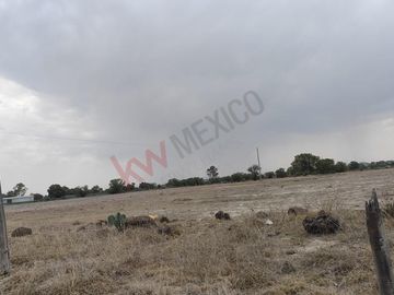 130,000m2 atrás de casas Quma, Tizayuca. Para desarrollo habitacional, industrial o comercial.