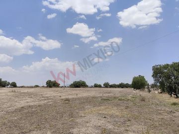 130,000m2 atrás de casas Quma, Tizayuca. Para desarrollo habitacional, industrial o comercial.