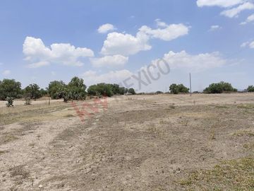 130,000m2 atrás de casas Quma, Tizayuca. Para desarrollo habitacional, industrial o comercial.