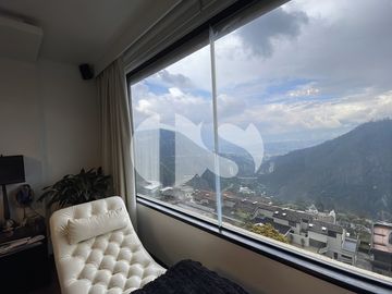 DEPARTAMENTO EN VENTA  MODERNO CON HERMOSA VISTA DE VENTA SECTOR GONZALEZ SUAREZ