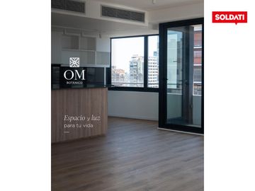 Departamento en venta 2 ambientes en Palermo  - OM Botanico