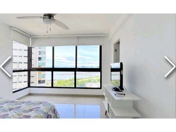 VENTA APARTAMENTO AMOBLADO SAN FRANCISCO BAY VISTA AL MAR PISO ALTO